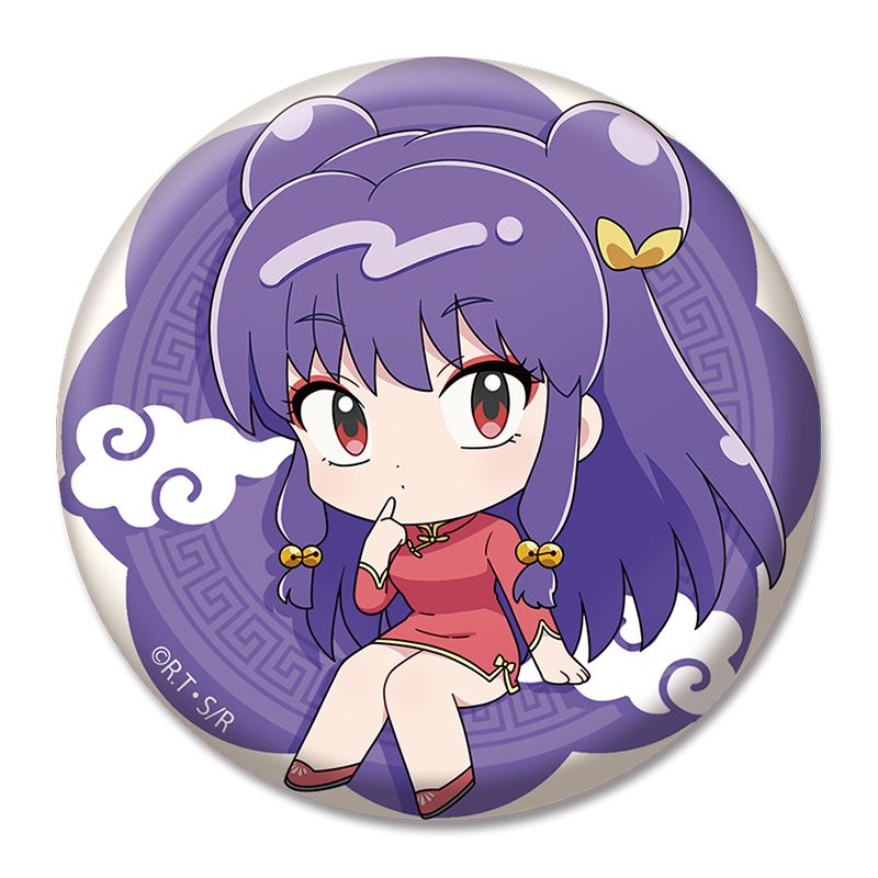 らんま1/2_ぺたん娘缶バッジ vol.1 シャンプー | らんま1/2公式グッズ