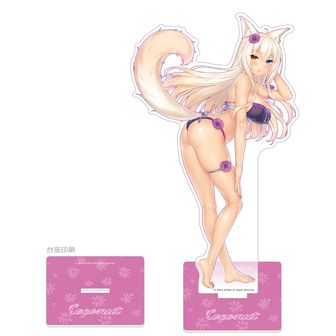 ネコぱら アズキ＆ココナツ 描き下ろしB2タペストリー 水着ver. ネコぱら アズキ＆ココナツ 描き下ろしB2タペストリー 水着ver. ネコ