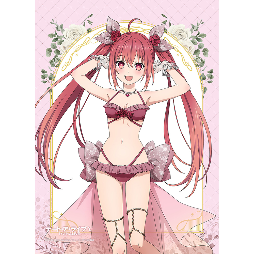 デート・ア・ライブ?_描き下ろしB2タペストリー（五河琴里／水着ドレス）Wスエード