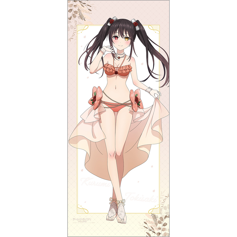 デート・ア・ライブ?_描き下ろし特大タペストリー（時崎狂三 ／水着ドレス）
