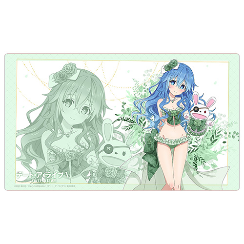 デート・ア・ライブ?_描き下ろしラバーマット（四糸乃／水着ドレス）