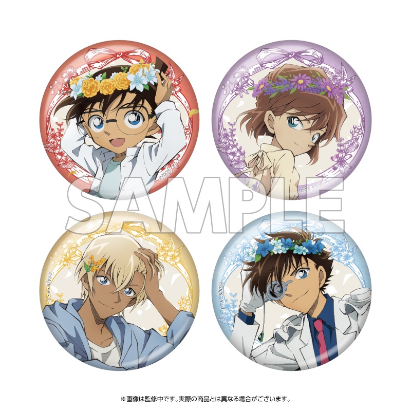 名探偵コナン　ロリポップ　缶バッジ　江戸川コナン　30点セット BOX】名探偵コナン 場面写トレーディングホログラム缶バッジ 江戸川