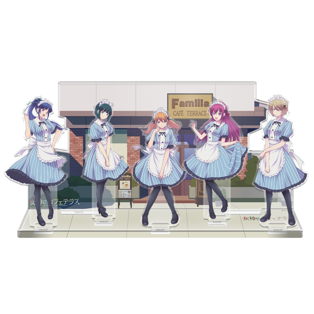 女神のカフェテラス　アクリルジオラマ　マガジンヒロインフェス2023 4月一般発売】『マガジンヒロインフェス2024』TVアニメ「女神の