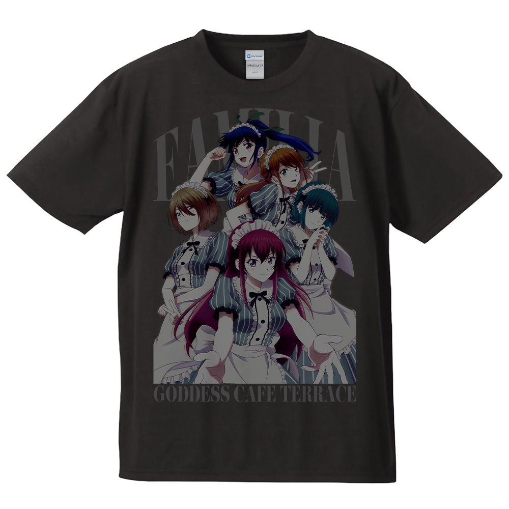 女神のカフェテラス_Lサイズ_Tシャツ Familia ver. | 公式グッズ・公式 