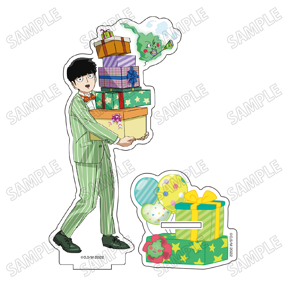 モブサイコ100 Ⅲ_描き下ろしBIGアクリルスタンド【霊幻バースデーver  