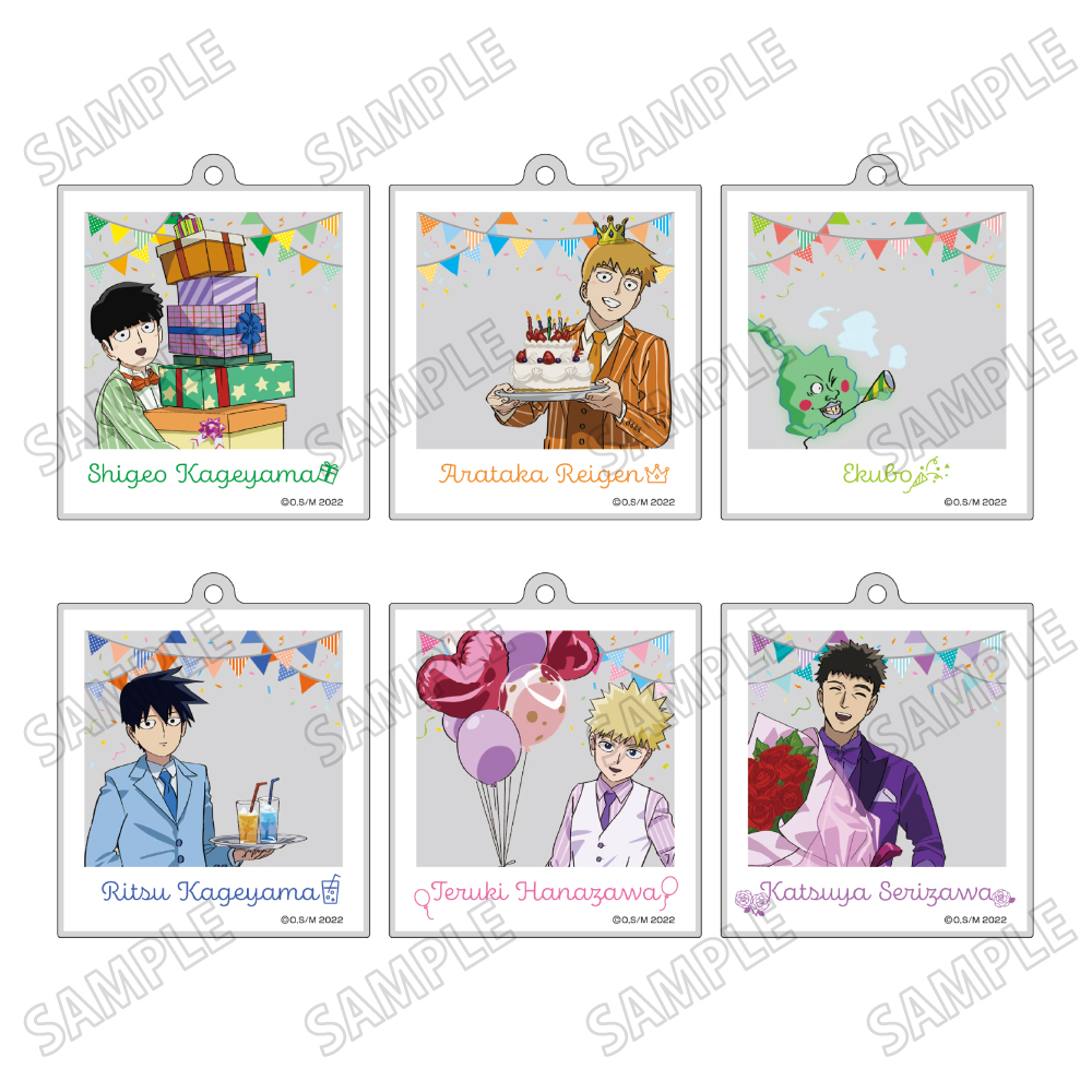 モブサイコ100 Ⅲ_描き下ろしアクリルキーホルダーコレクション【霊幻  