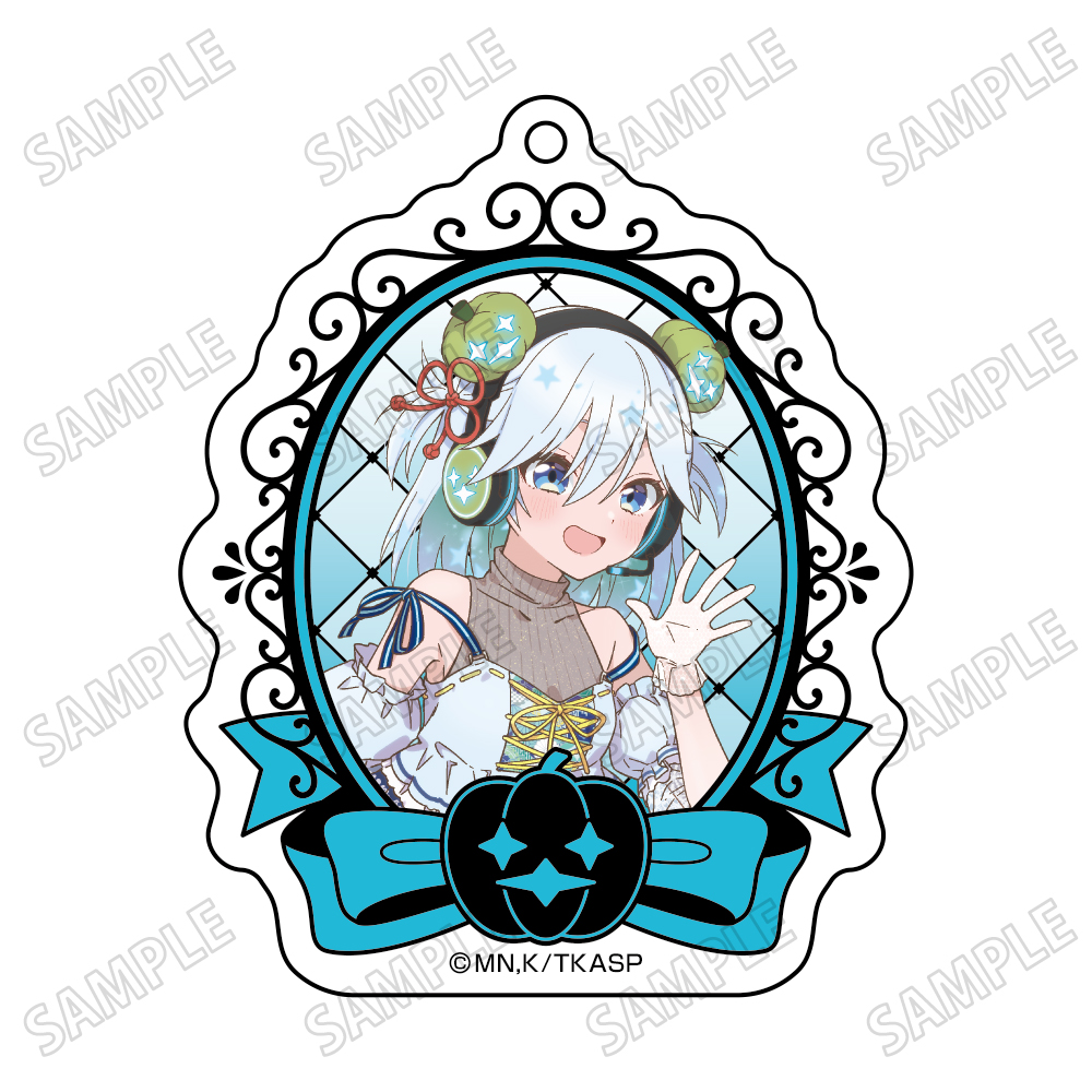 甘神さんちの縁結び_描き下ろしアクリルキーホルダー?甘神 朝姫