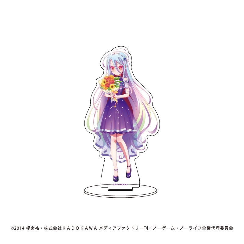 ノーゲーム・ノーライフ_アクリルスタンド02/白(描き下ろしイラスト