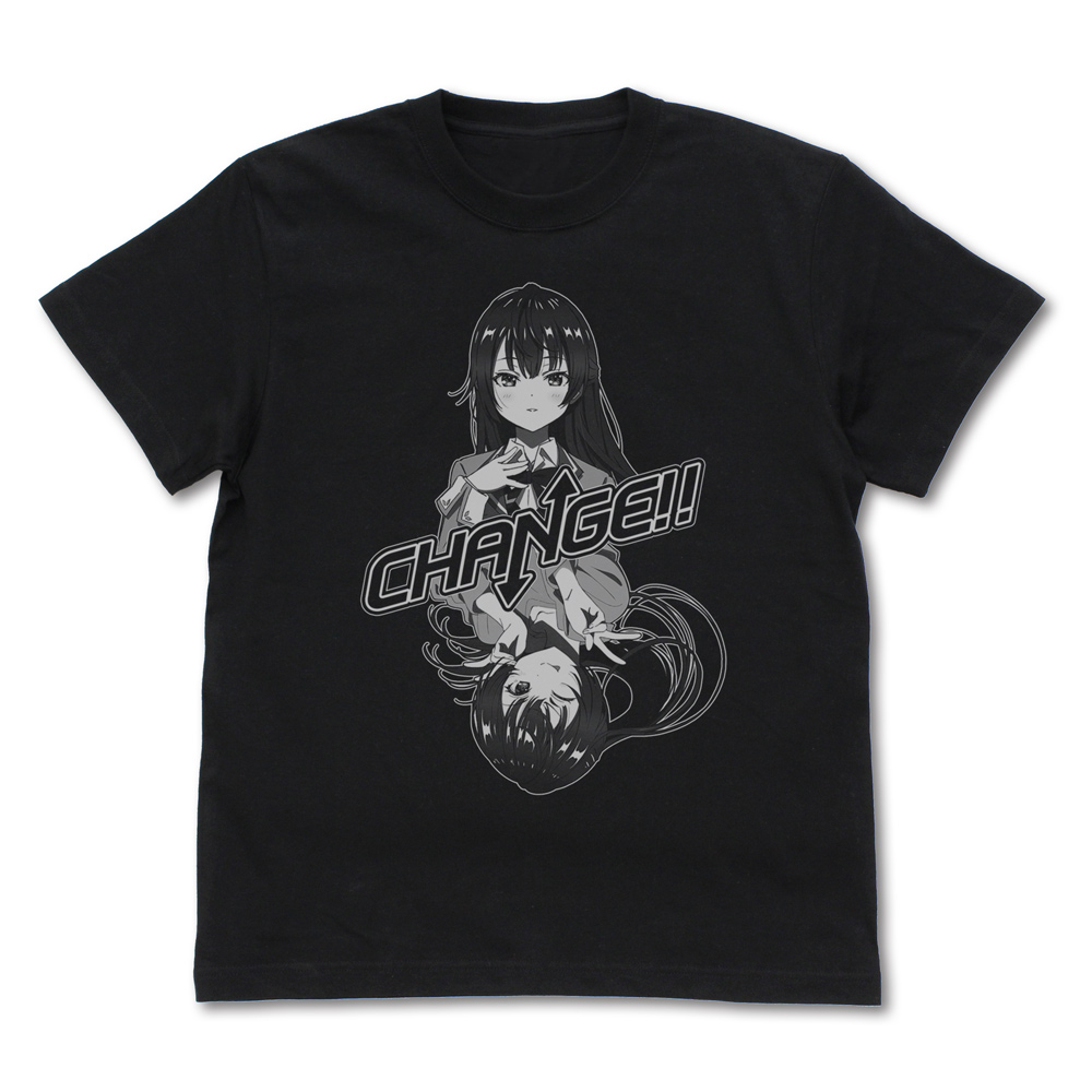 時々ボソッとロシア語でデレる隣のアーリャさん_XLサイズ_周防有希のCHANGE Tシャツ/BLACK