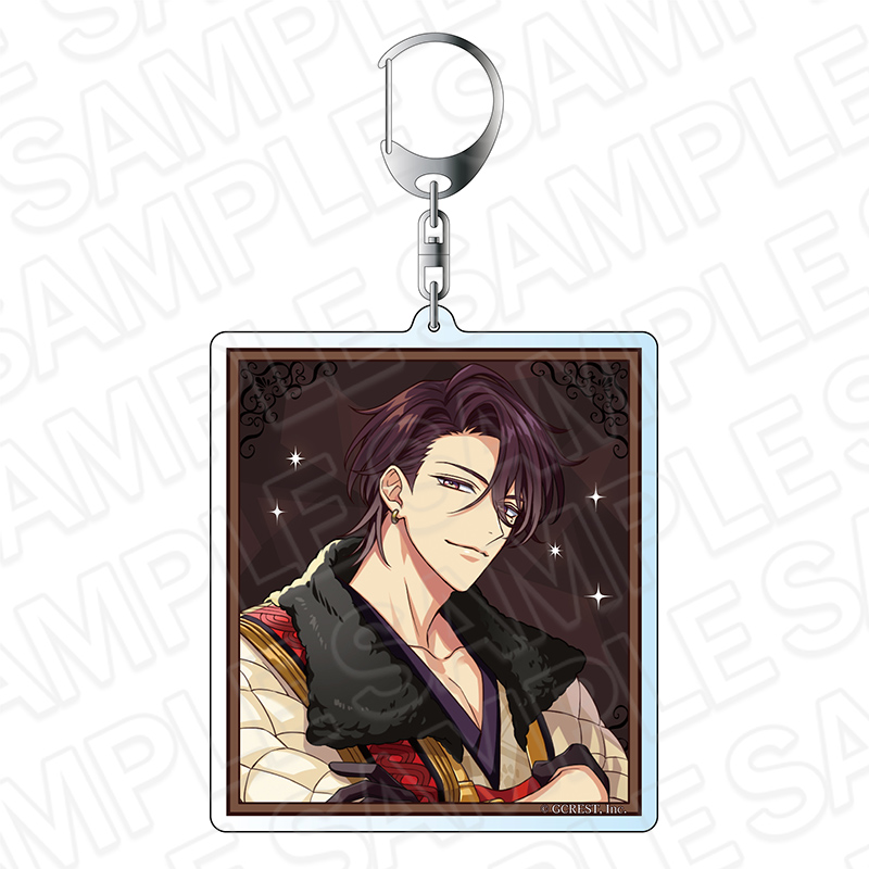 夢職人と忘れじの黒い妖精_デカキーホルダー　クーヘン　新年彩る2人の恋雪