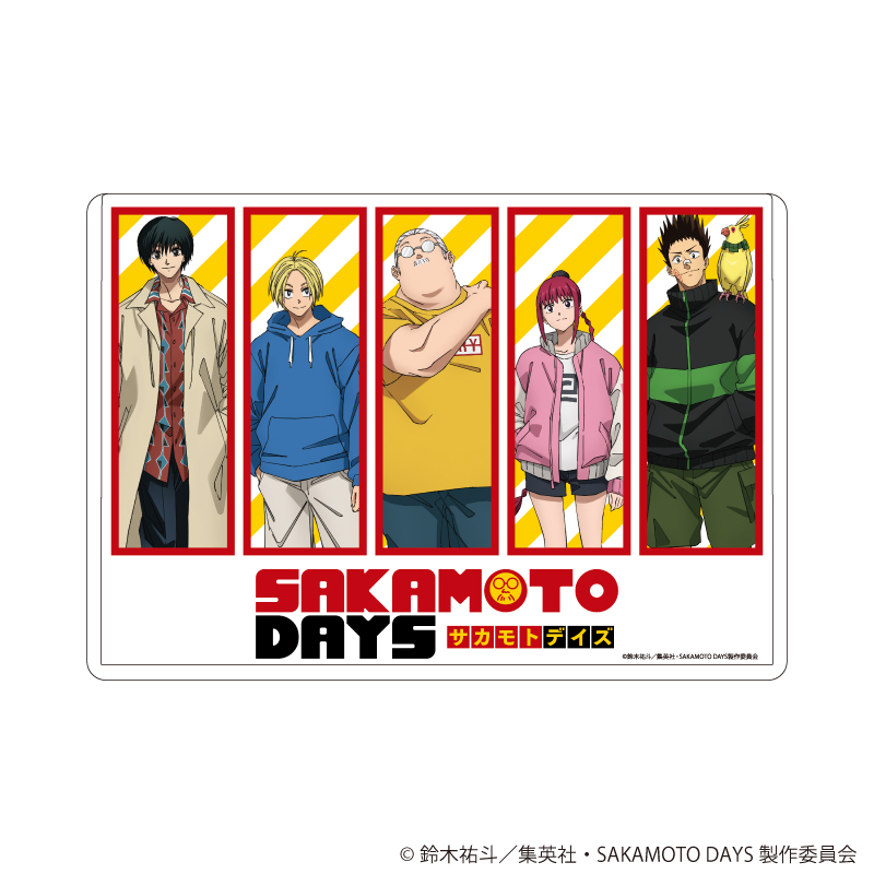 SAKAMOTO DAYS_キャラクリアケース01/集合デザイン(公式イラスト)