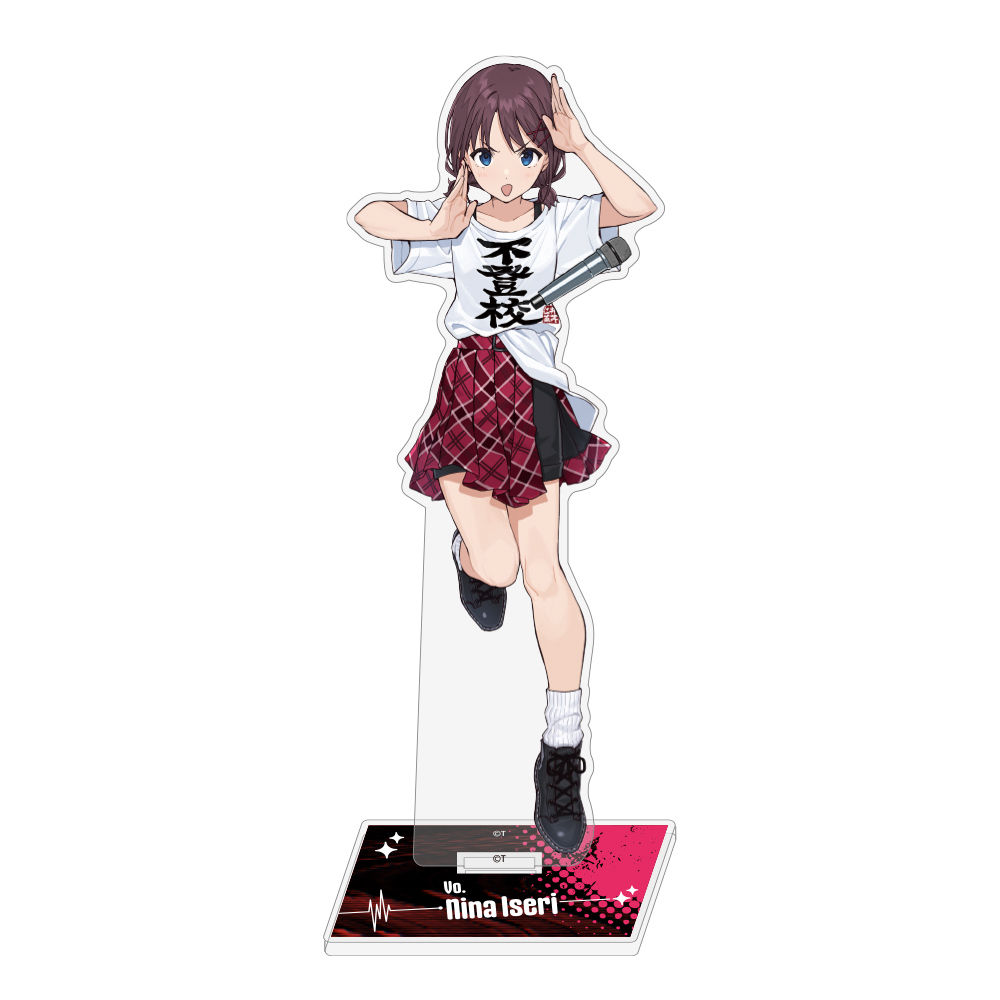 ガールズバンドクライ 版権イラスト アクリルスタンド 仁菜 桃香 すば 智 ルパ グッズ＆購入特典 - ガールズバンドクライ POP UP SHOP