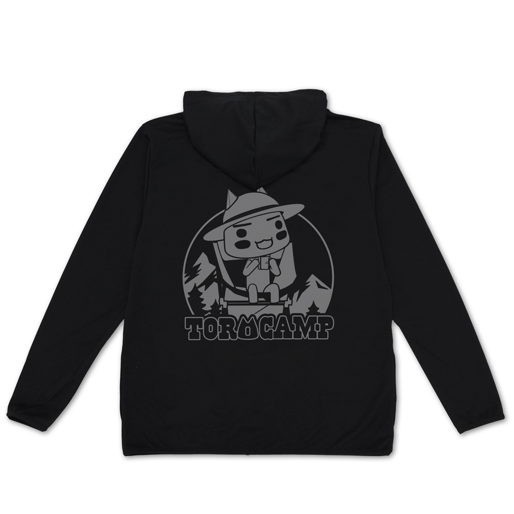 どこでもいっしょ_XXLサイズ_トロ 薄手ドライパーカー まったり