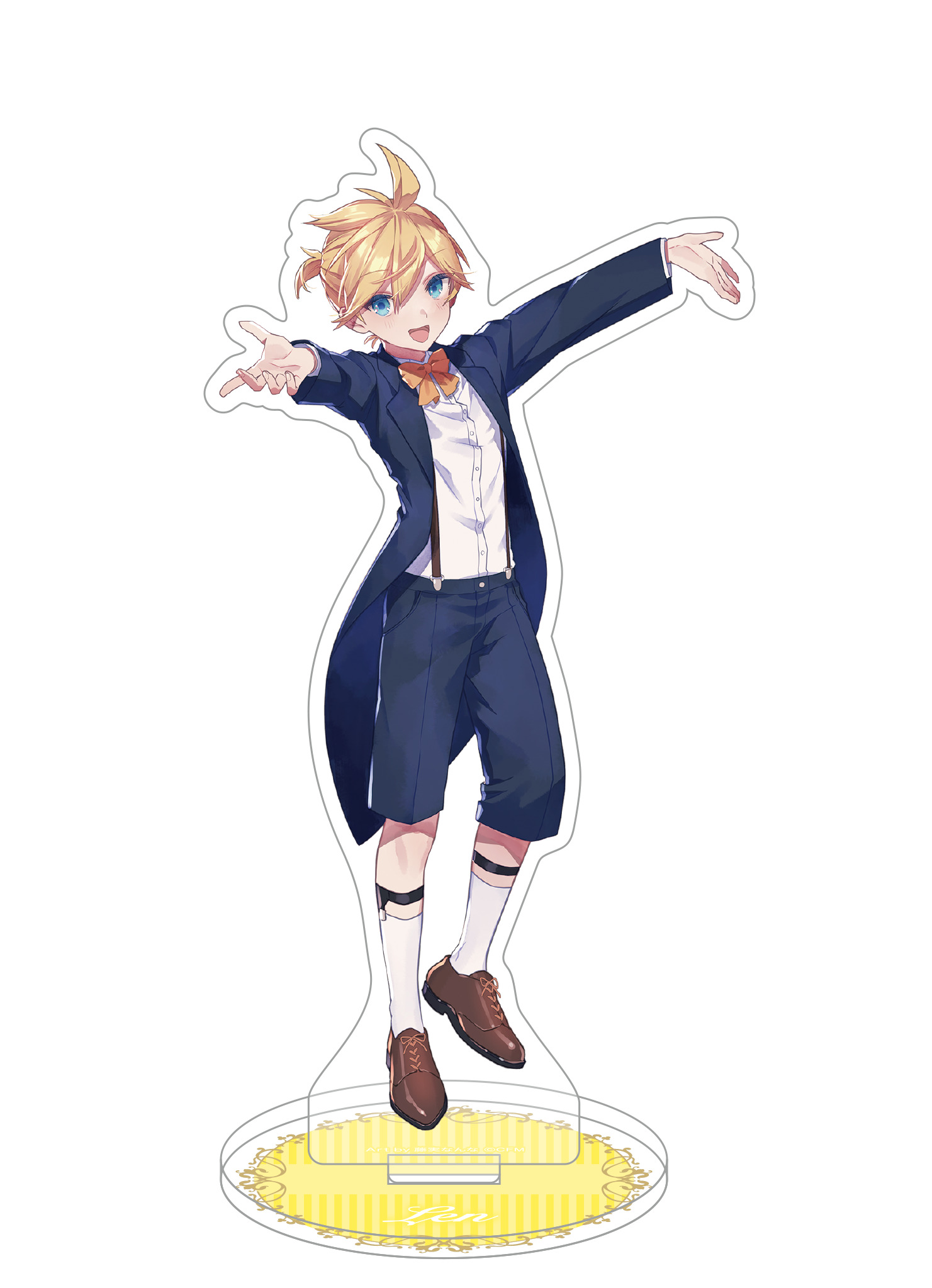 初音ミクシリーズ_アクリルスタンド／C　鏡音レン　メイド＆執事