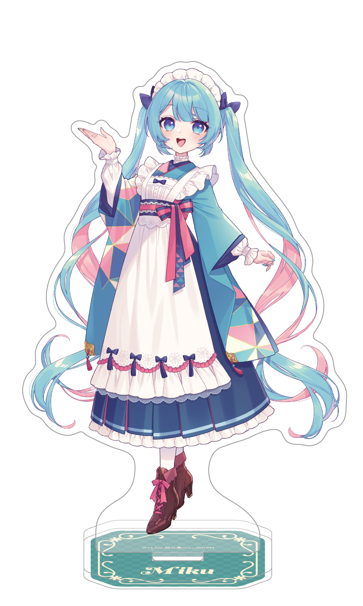 初音ミクシリーズ_アクリルスタンド／A 初音ミク 和風喫茶