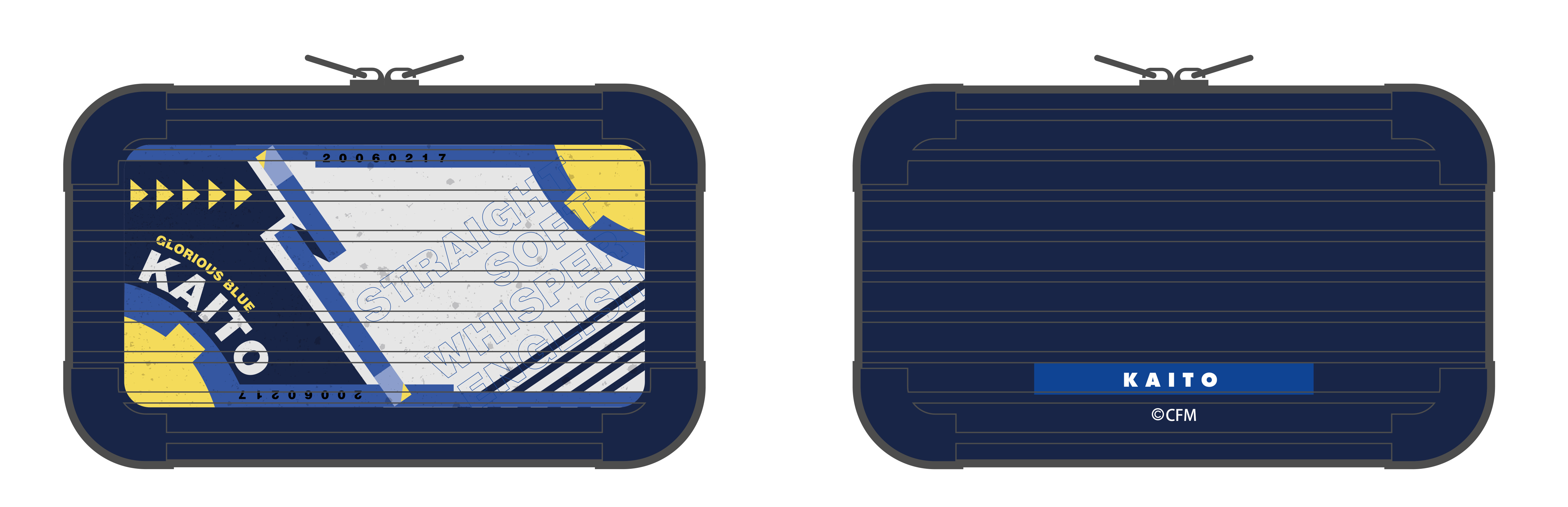 初音ミクシリーズ_ミニトランクケース／KAITO