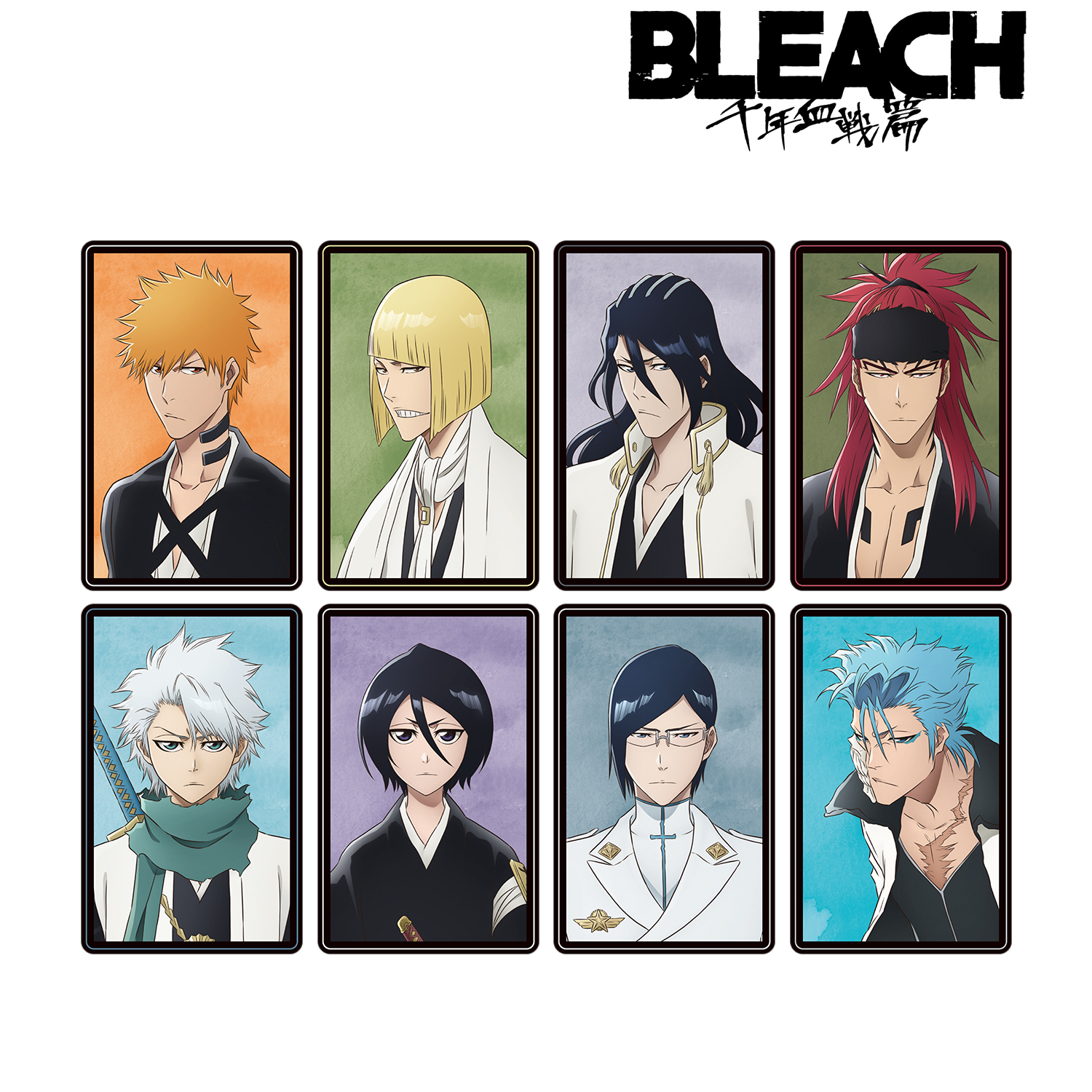 BLEACH 千年血戦篇_トレーディングプラスチックカード(単位/コンプリートBOX/8パック入り)