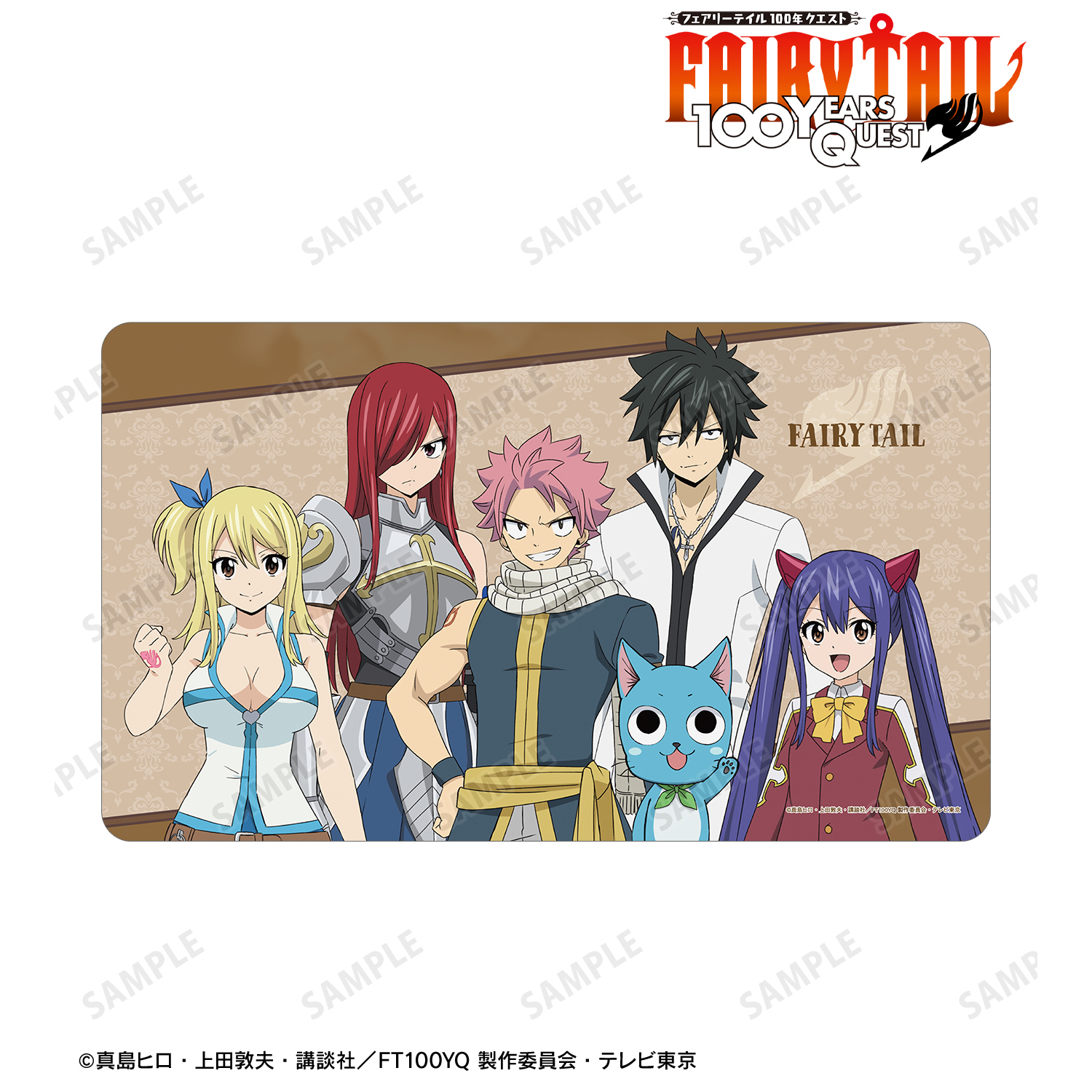 FAIRY TAIL 100年クエスト_集合 マルチデスクマット