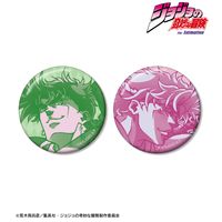 ジョジョの奇妙な冒険 ジャイロ・ツェペリ 缶バッジ ジョジョの奇妙な冒険 ヒーローズ コレクション缶バッジ 7部 ジャイロ
