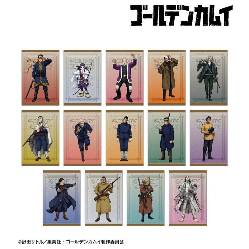 ゴールデンカムイ_トレーディングポストカード(単位/コンプリートBOX