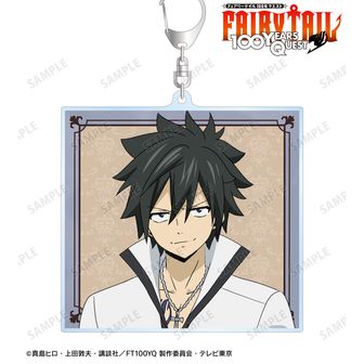 フェアリーテイル　原画展　ジュビア　グレイ　アクリルキーホルダー　セット フェアリーテイル 原画展 ジュビア グレイ アクリルキーホルダー