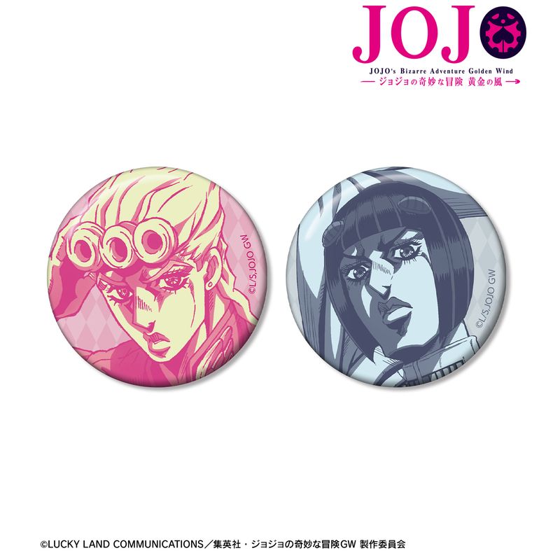 ブチャラティ　缶バッジ ジョジョの奇妙な冒険 JOJO WORLD2 缶バッジ ブチャラティ - メルカリ