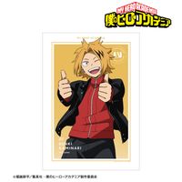 僕のヒーローアカデミア_描き下ろし 上鳴電気 記念撮影ver. A3マット