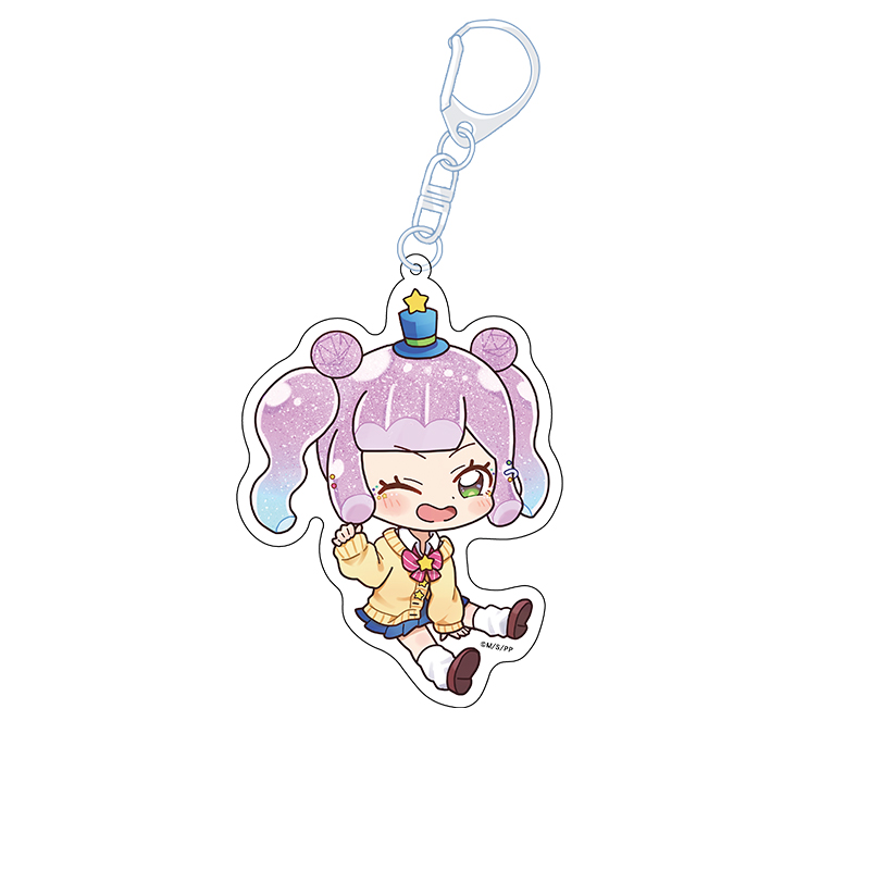 ぷにるはかわいいスライム_ぺたん娘アクリルキーホルダー ギャルかわいいぷにる