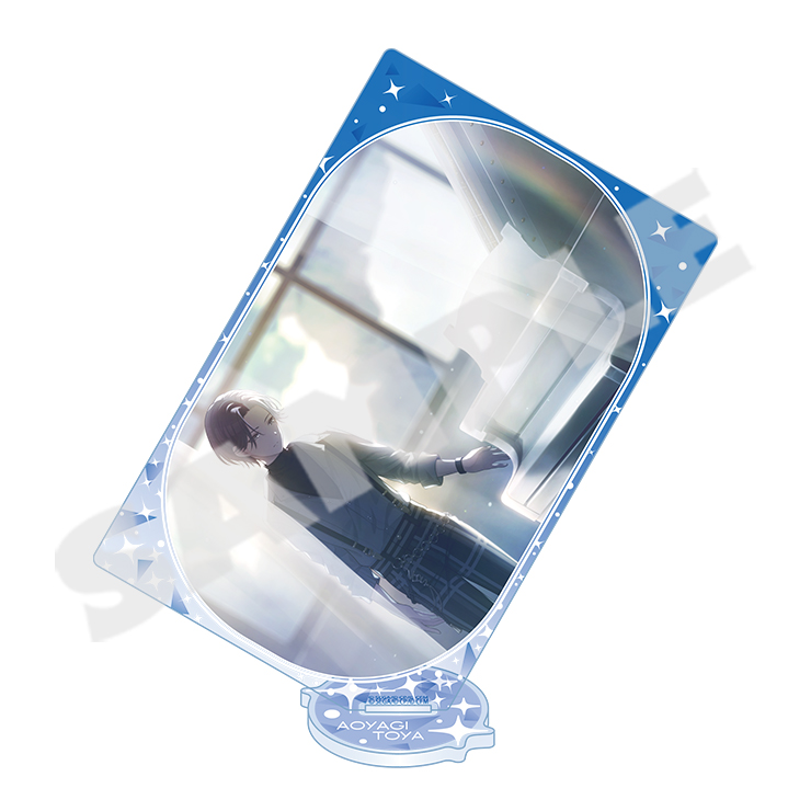 プロジェクトセカイ カラフルステージ! feat.初音ミク_カラフルフェスティバル カード型アクリルスタンド 青柳冬弥