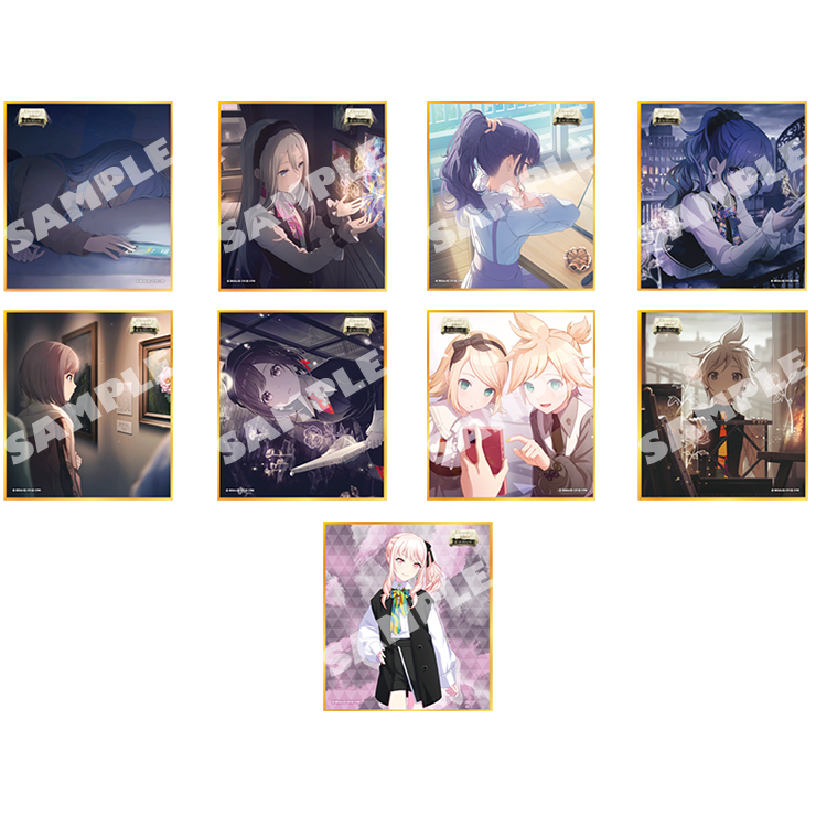 プロジェクトセカイ カラフルステージ! feat.初音ミク_ミニ色紙