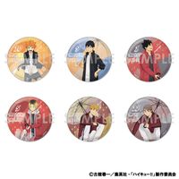 ハイキュー!!_トレーディングBIG缶バッジ -rain-【コンプリートBOX／6