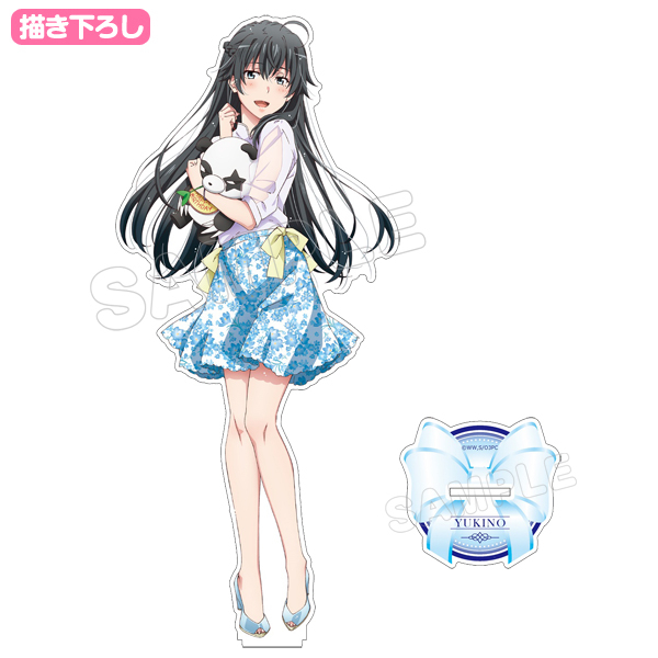 やはり俺の青春ラブコメはまちがっている。完_アクリルフィギュアＬ／雪ノ下雪乃　お花柄