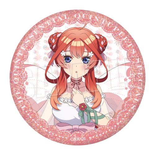 五等分の花嫁∽_BIGホロ缶バッジ Flower Fairy Ver. 中野五月