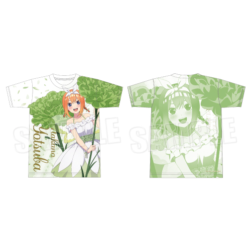 五等分の花嫁∽_フルグラフィックTシャツ Flower Fairy Ver. 中野四葉