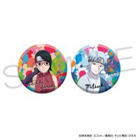 BORUTO -ボルト- NARUTO NEXT GENERATIONS_きらきら缶バッジ 2個セット