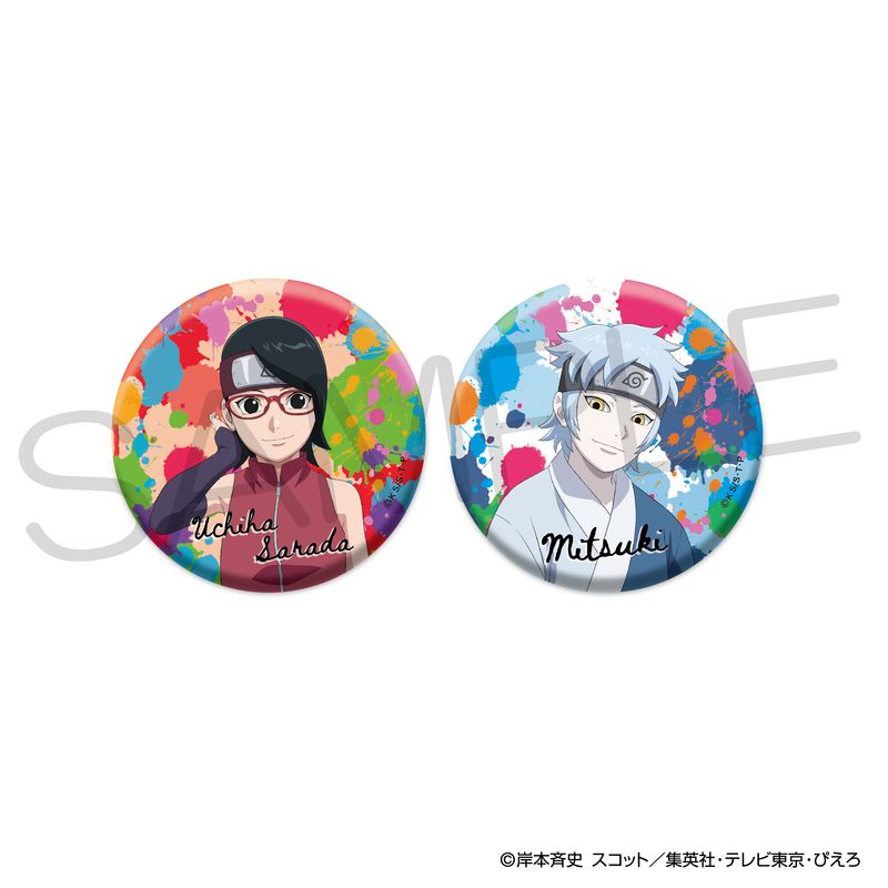 【期間限定値下げ】NARUTO BORUTO イタチ ボルト 缶バッジセット BORUTO -ボルト- NARUTO NEXT GENERATIONS_きらきら缶バッジ 2個セット