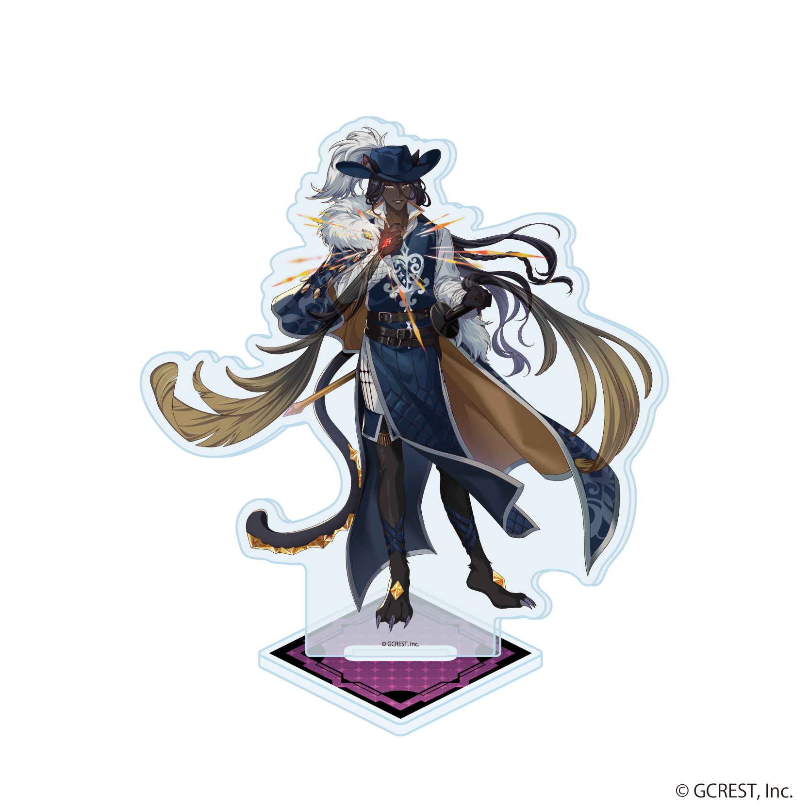 夢職人と忘れじの黒い妖精_アクリルスタンド17/ジン(公式イラスト)