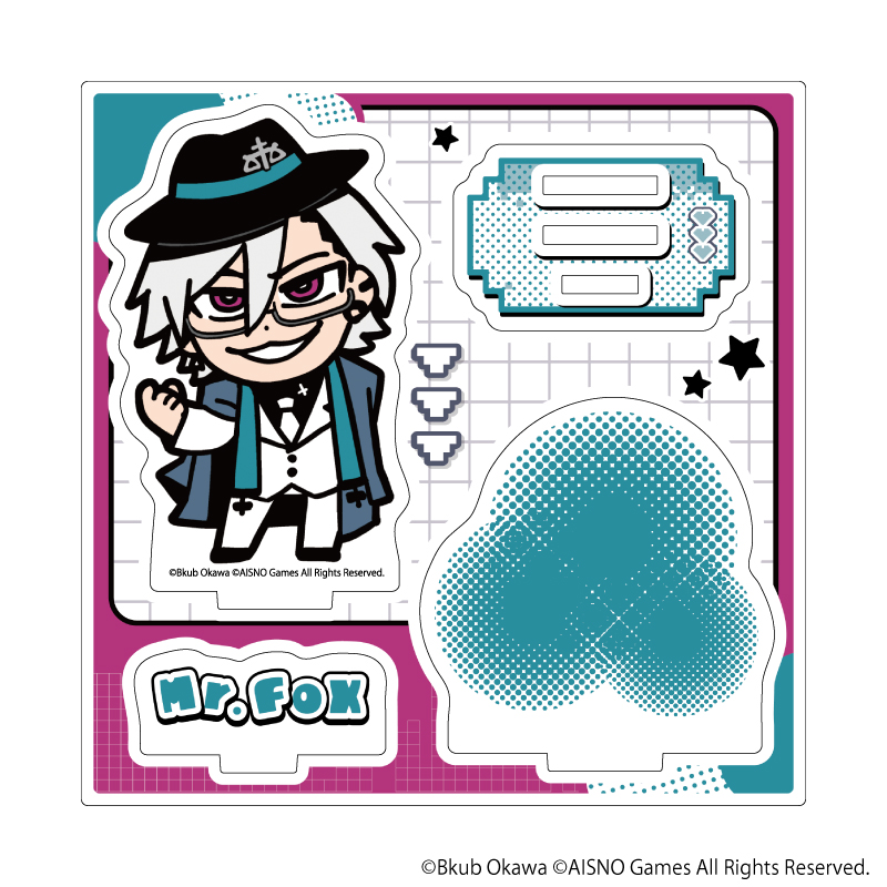 無期迷途 中国 流砂アクリルチケット Mr.Fox 無期迷途×大川ぶくぶ_