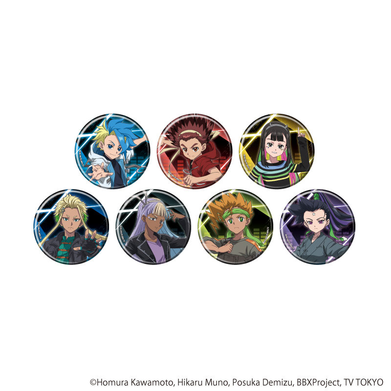 BEYBLADE X_缶バッジ 04/BOX(全7種)【コンプリートBOX/7個入り】