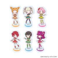 【希少】アイカツ　SchoolDressCollectionコンプリートセット アイカツ！_アクリルぷちスタンド 08/スクールドレスver. BOX(全6種
