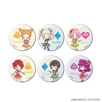 アイカツ！_缶バッジ 11/スクールドレスver. BOX(全6種)(グラフアート