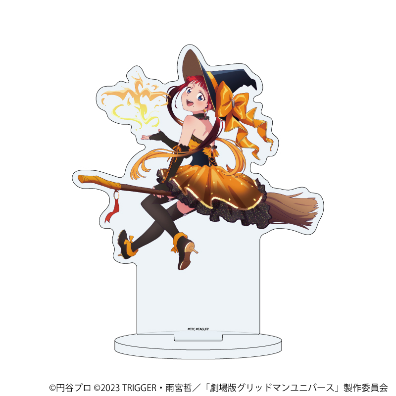 グリッドマンユニバース_アクリルスタンド27/飛鳥川ちせ 魔女ver.(描き下ろしイラスト)