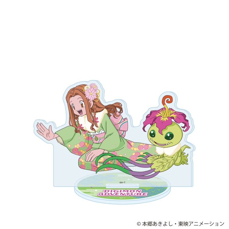 デジモンアドベンチャー_アクリルスタンド13/太刀川ミミ＆パルモン