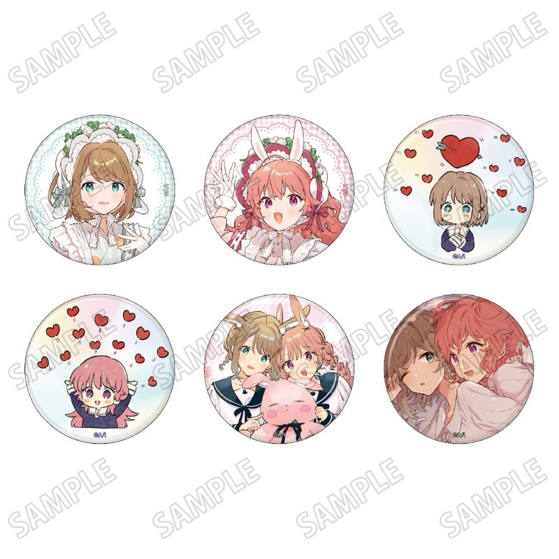 きみが死ぬまで恋をしたい_缶バッジコレクション 【コンプリートBOX／6