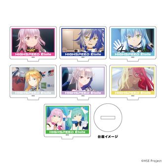 HIGHSPEED Étoile_【藤真拓哉描き下ろし】フェイスタオル（輪堂 凛A