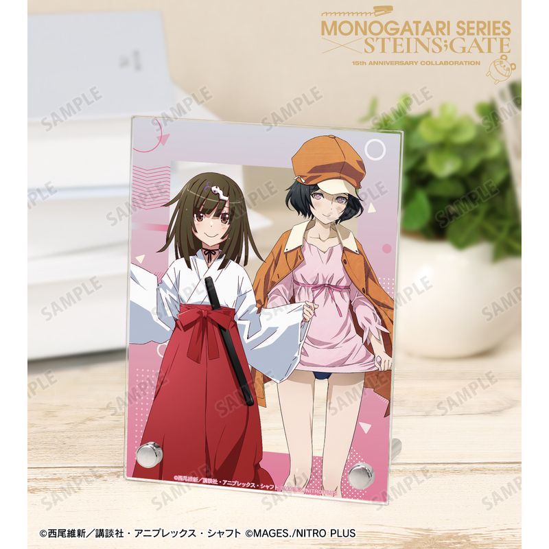 物語シリーズ×STEINS;GATE_描き下ろし 千石撫子&漆原るか コラボ
