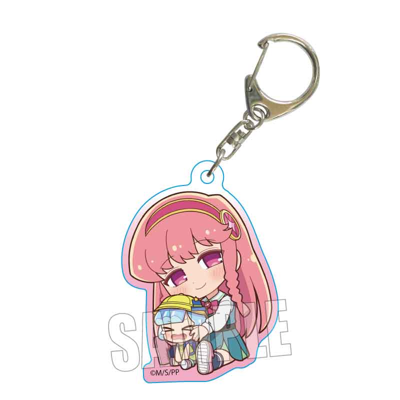 ぷにるはかわいいスライム_ぎゅぎゅっとアクリルキーホルダー 雲母 麻美