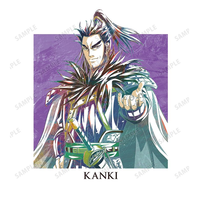 キングダム_(サイズ/M)_桓騎 Ani-Art 第2弾 Tシャツメンズ