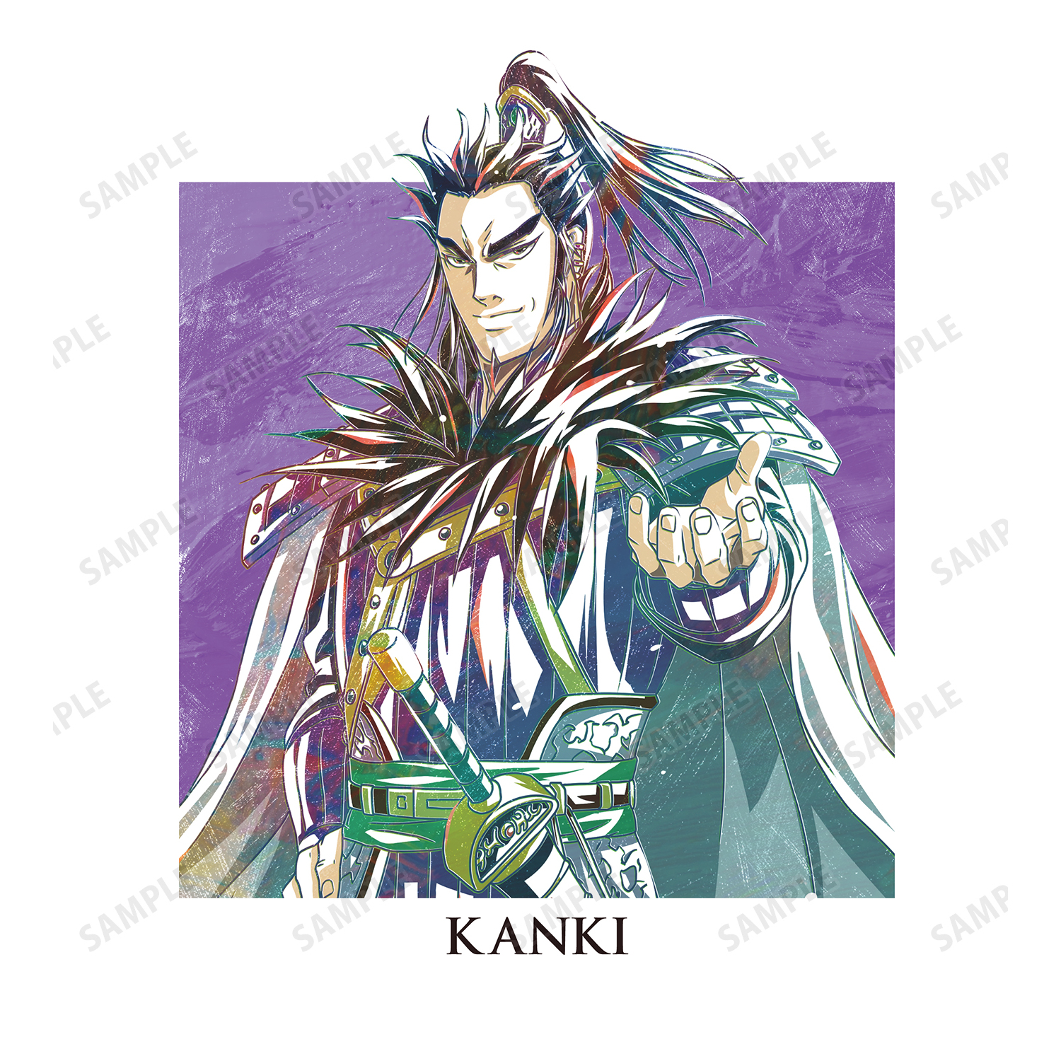 激レア】額装品 桓騎将軍 キングダム 原泰久 KINGDOM TYPE J 検
