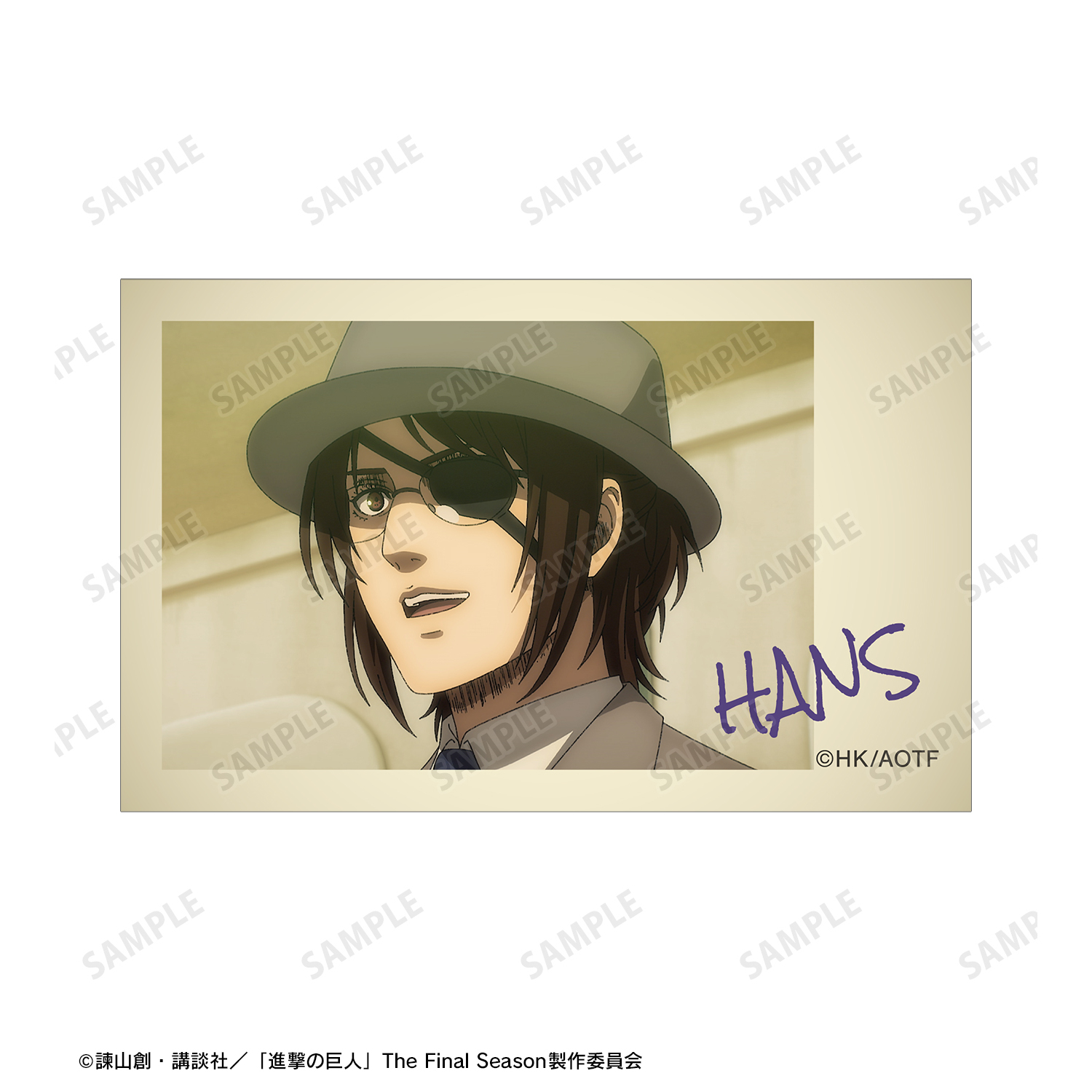 進撃の巨人_ハンジ 場面写イラストカード2枚セット | 公式グッズ